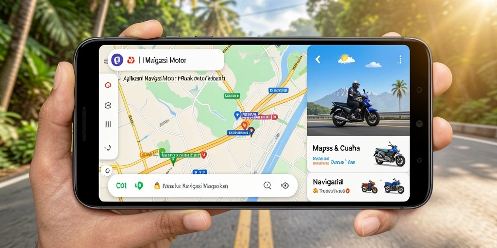 Screenshot utama DY01 menunjukkan fungsi navigasi yang intuitif dan lengkap.
