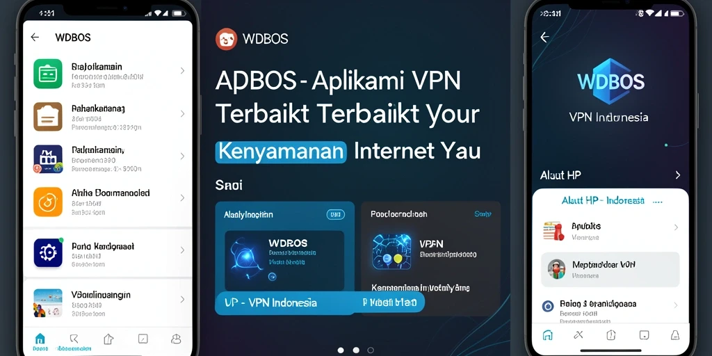 Tampilan antarmuka WDBOS yang sederhana dan mudah dipahami.