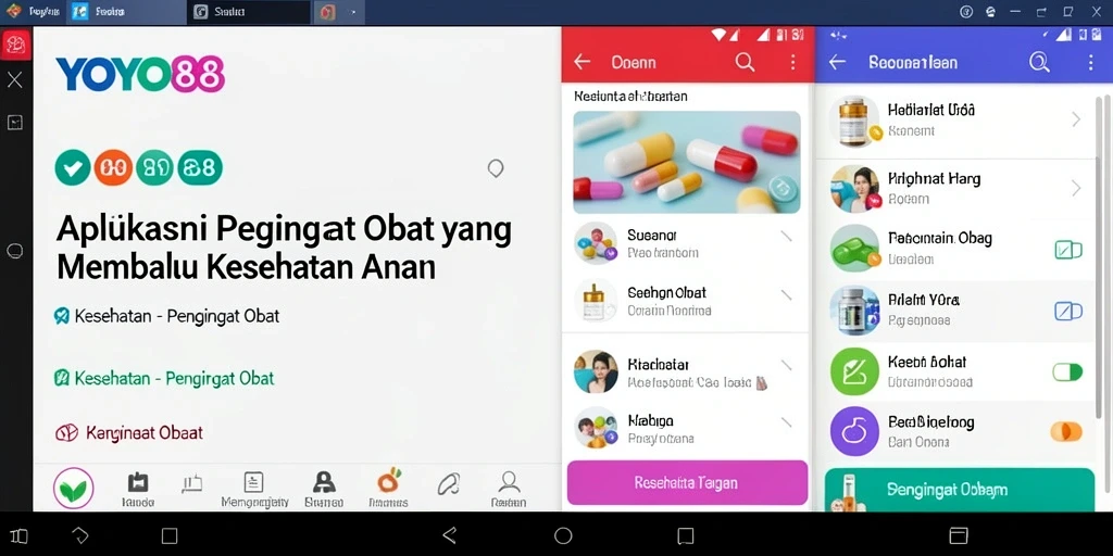 Antarmuka aplikasi YOYO88 yang intuitif dan informatif.